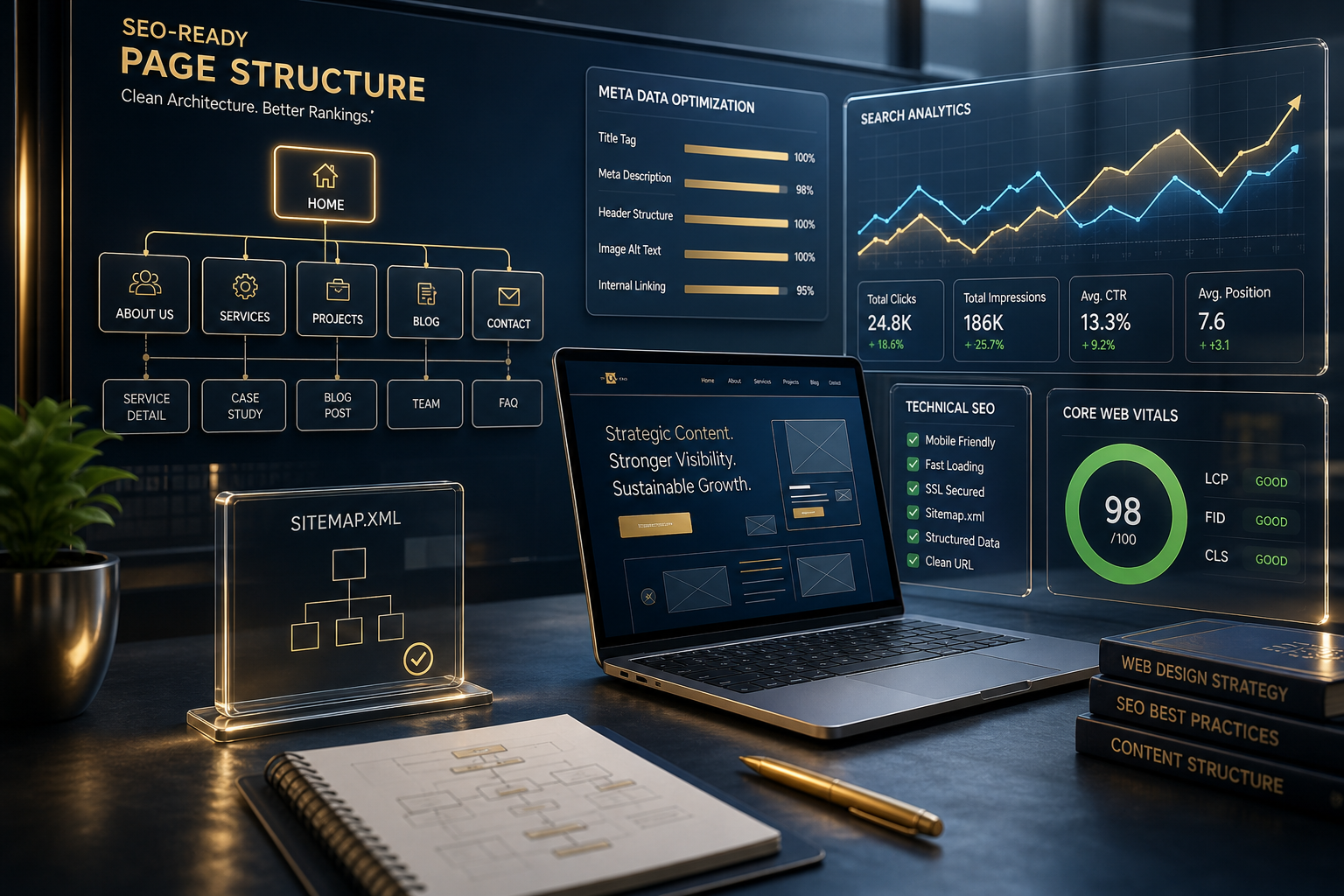 SEO-Ready Structure visual